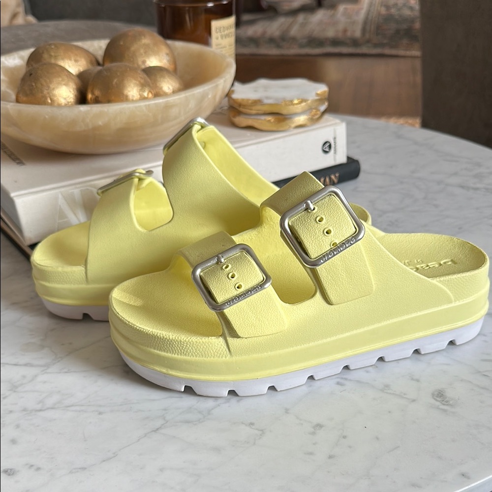 Birkenstock Women's Yellow Sandals